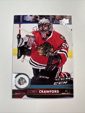 Corey Crawford 2017-18 Upper Deck #40 Blackhawks NHL READ FREE SHIPPING