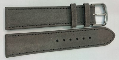20mm Junghans Max Bill Ersatzband Grau Velour Kurzschnitt 2009