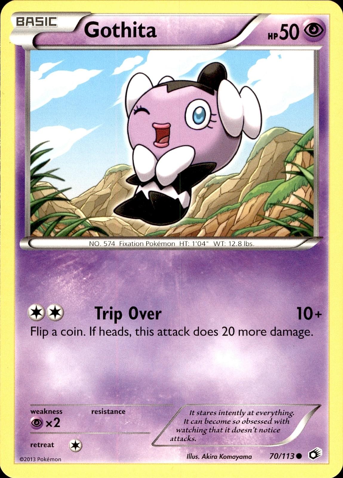 POKEMON GOTHITA (70) 70 LEGENDARY TREASURES 113 COMMON LP