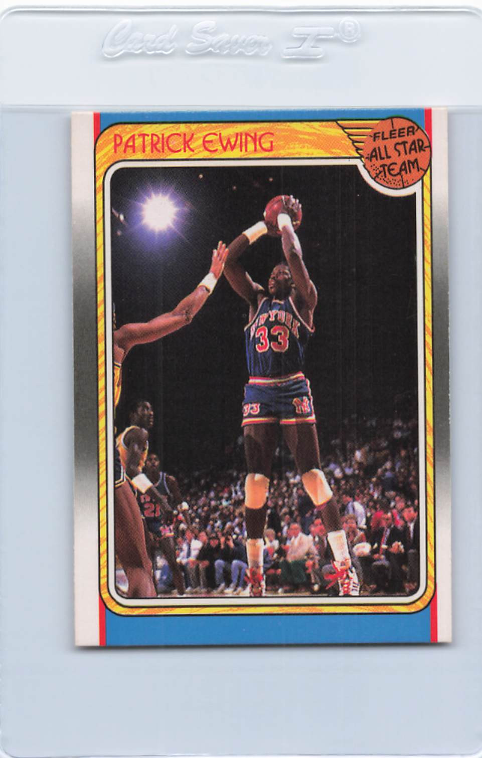 1988/89 Fleer #130 Patrick Ewing All Star NM *2113