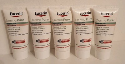 Eucerin DermoPure Triple Effect Körpercreme 100 ml. (5x20ml)