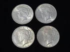 Group of 4 1922-1925 Peace Silver Dollars Uncirculated #1 NICE!