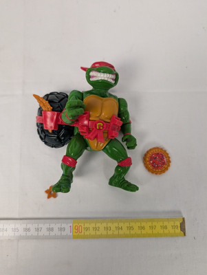 Teenage Mutant Ninja Turtles   Raphael (mit Aufbewahrungsgehäuse)   Playmates
