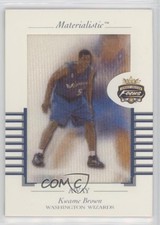 2001-02 Fleer Focus Jersey Edition Materialistic Away Kwame Brown #M-KB 1ek
