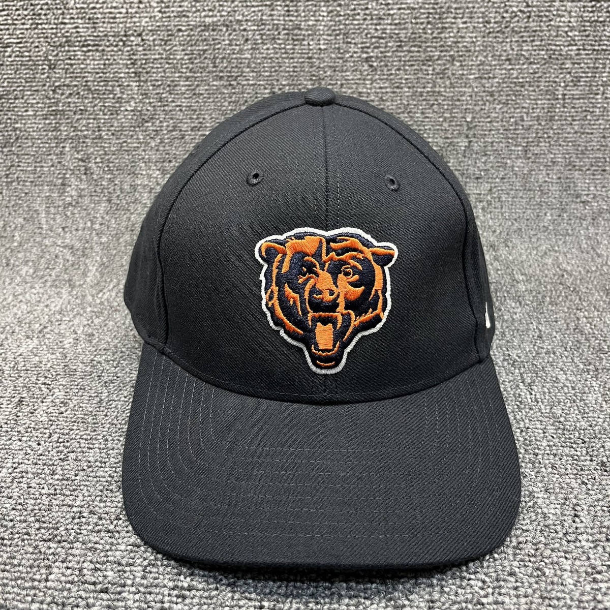 Chicago Bears '47 Brand MVP Hat Black Adjustable Strapback NFL Bear Head Logo