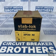 FPE NA330 (3P30) 30 Amp 240 Vac 3 Pole Stab-lok Circuit Breaker - Warranty￼
