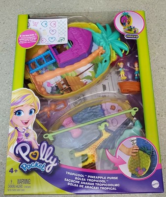 polly pocket polly & lila tropicool pineapple