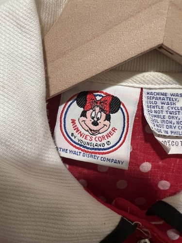 Vintage Minnies Corner Youngland Disney Mickey and Minnie Red Dress Size 6 - Picture 6 of 10