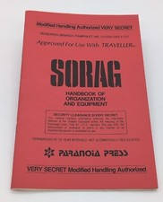 Sorag Handbook of organization and equipment Paranoia Press Traveller Play Aid