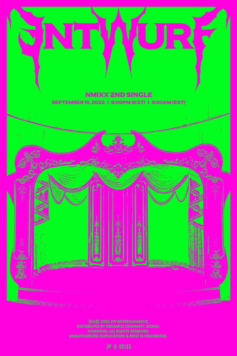 NMIXX [ENTWURF] 2nd Single Album LIMITED Ver CD+Photo Book+4 Card+