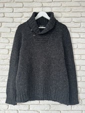 90's Polo by Ralph Lauren Alpaca Wool Cable Knit Men's Sweater Jumper Size M