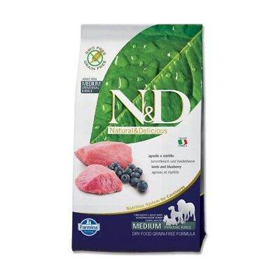 Farmina N&D Grain-Free Zucca E Agnello - Crocchette Per Cani Taglia Media/Grande, 12kg - Foto 8