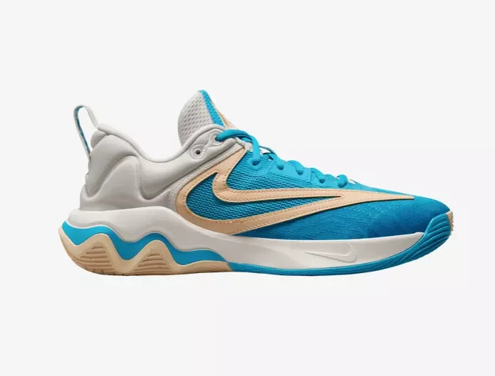 Nike Giannis Immortality 3 Blue Lightning Ice Peach DZ7533-002 Mens Size