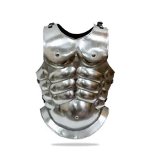 Medieval Breast Plate Roman Greek Muscle Jacket Easy To Wear Battle Ready Armor