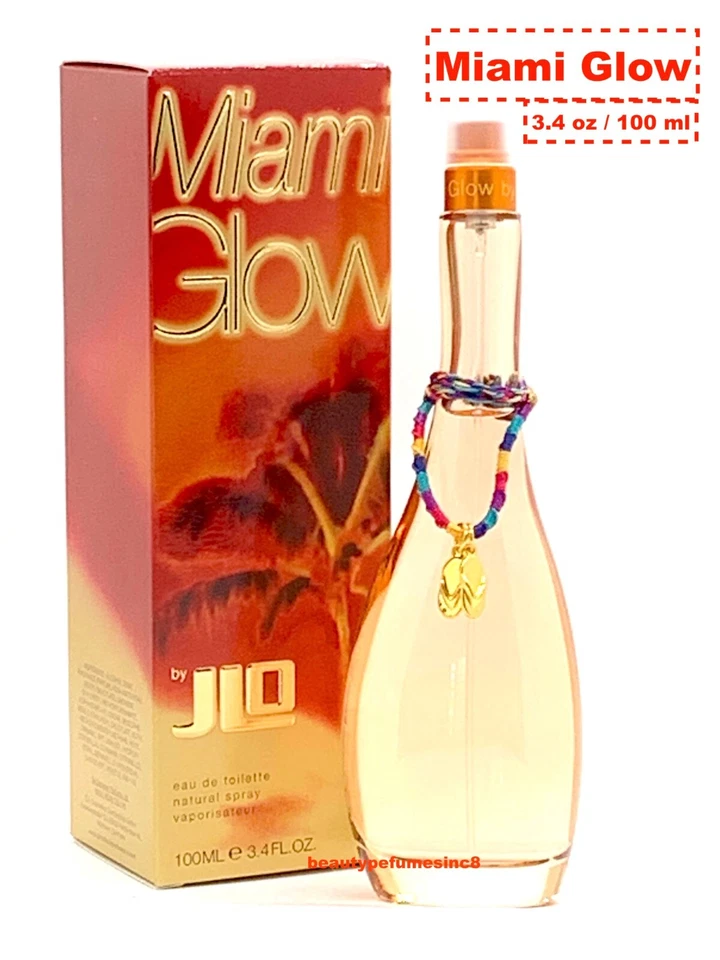 MIAMI GLOW by JLO Perfume 3.4 OZ 100 ml Eau de Toilette para Mujer Nuevo En Caja Foto 2 de 4