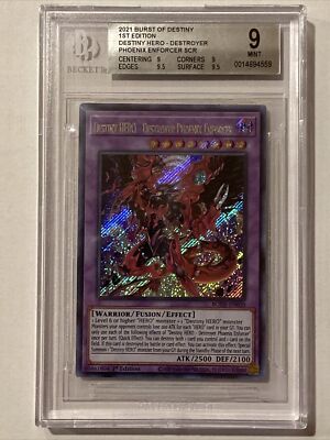 Thẻ Bài Yugioh Chính Hãng | Destiny HERO - Destroyer Phoenix Enforcer | POTE Starlight Rare
