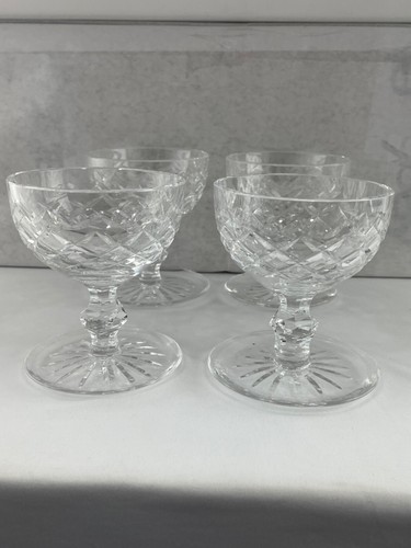 Juego de (4) cuenco de postre/pomelo con patas Waterford Crystal POWERSCOURT 4,75" - Imagen 6 de 22