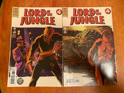 Tarzan Lord of the Jungle #4 & #6 Dynamite Comic Book | eBay
