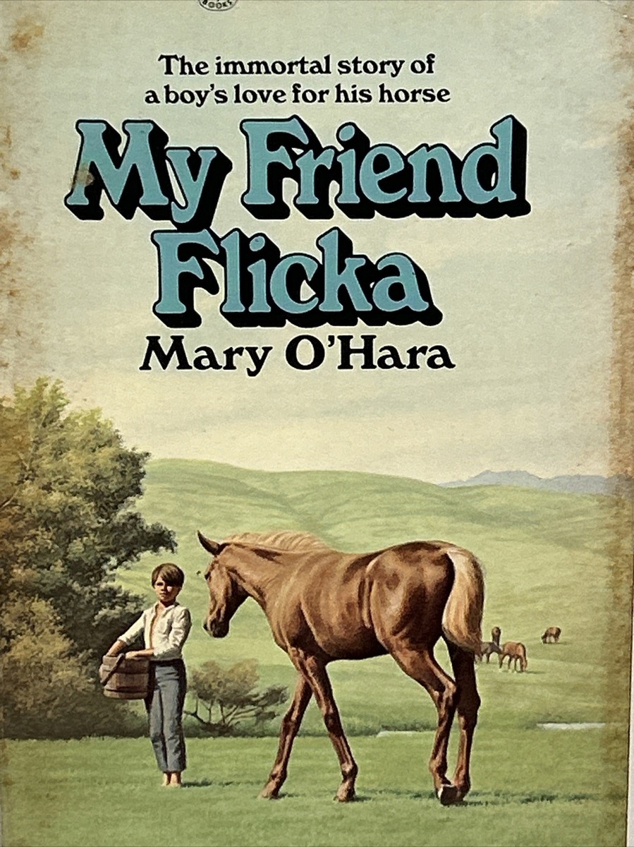 My Friend Flicka Mary O'Hara Vintage Dell Paperback Horse