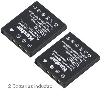 2x Kastar Battery for Panasonic Lumix CGA-S004 DMC-FX2 Lumix DMC