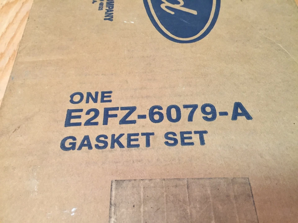 1983 1984 FORD ESCORT 1.6L 4CYL. NOS VALVE GRIND GASKET KIT (+BOLTS) E2FZ-6079-A - Image 2 of 2