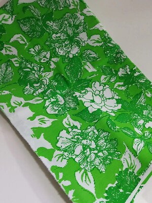 Zuzek Lilly Pullitzer Key West Hand Print Fabric Double Hibiscus