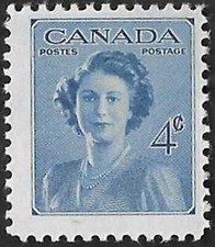 🍁Canada  #276     Princess Elizabeth     Fine Used  1948  Issue      (B)