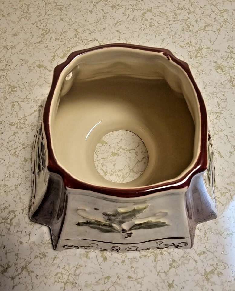 Yankee Candle Holly Arándano Topper Tono Tarro Grande Navidad Vacaciones LEER Foto 3 de 4