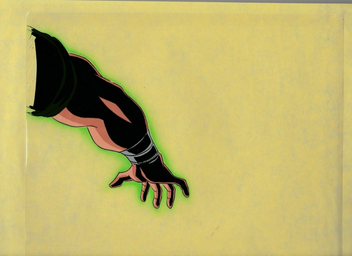 アニメ セル画 フードを被った人物　GI.JOE GI JOE Cartoon 10.5x9