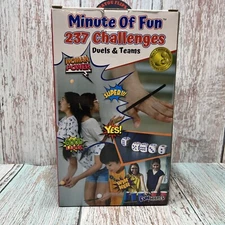 Minute of Fun Party Game - Amazing 237 Minute to Win It Challenges/Duels, NEW
