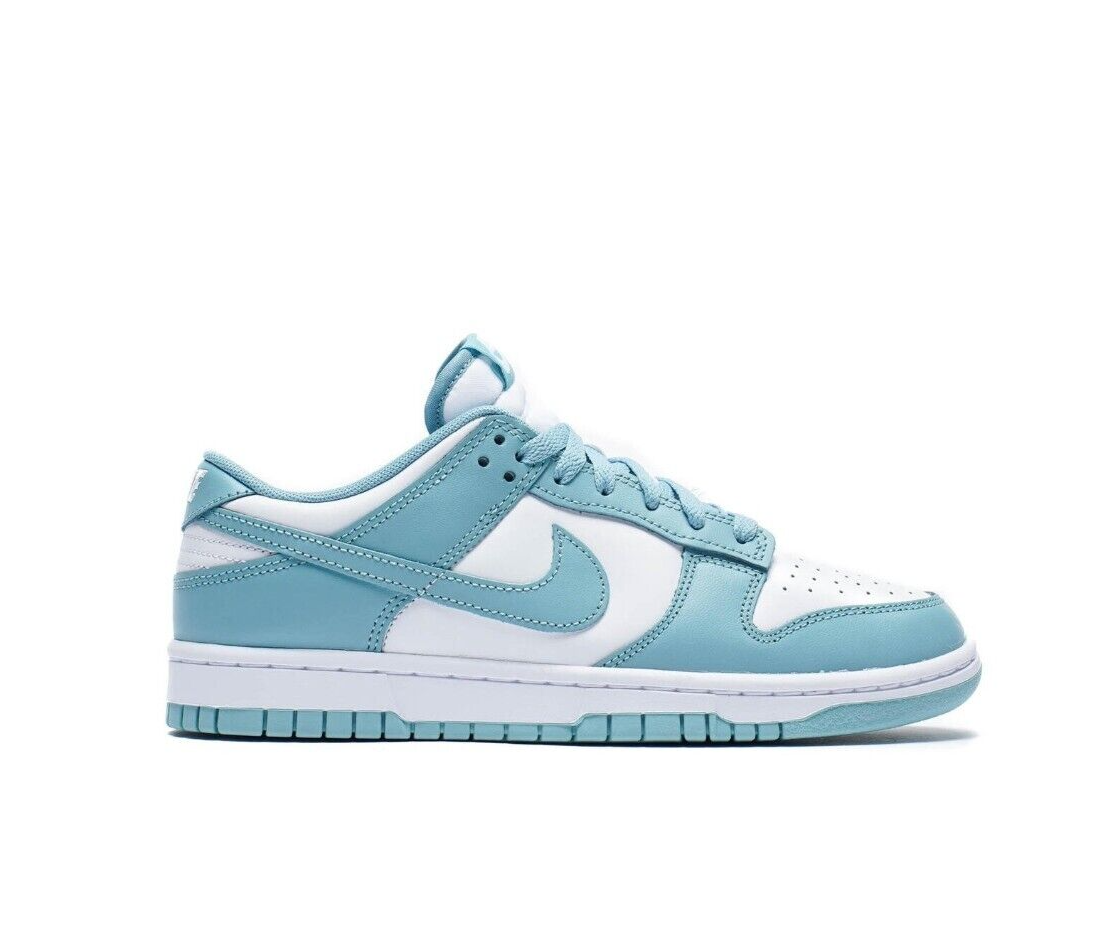 Nike Dunk Low Denim Turquoise DV0833-106 Men's Size New | eBay