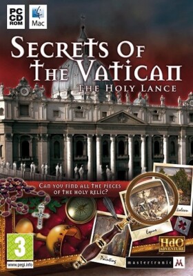 Secrets Of The Vatican: The Holy Lance, PC CD-Rom Spiel.