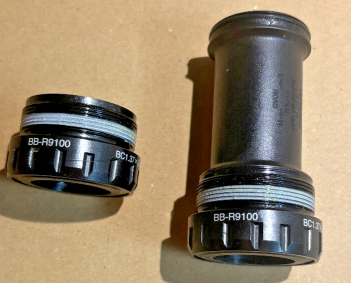 Support inférieur Shimano Dura Ace bb 7700 109,5 mm BSA fileté anglais