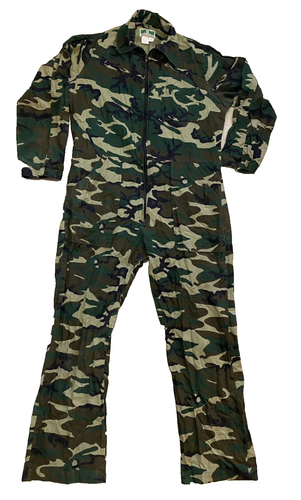 Vintage Game Winner Camo Overall Jumpsuit Große 42/44 Jagd Camouflage Paintball