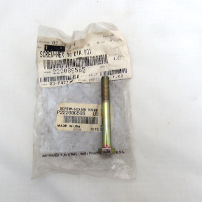 Ski Doo OEM Hexagon Hex Cap Screw Bolt 222086565 Secondary Driven