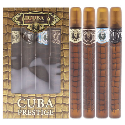 Cuba Prestige by Cuba for Men 4 Pc Gift Set