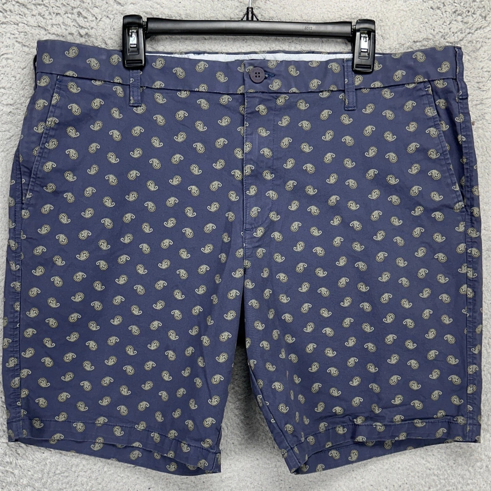Short Dockers Supreme Flex homme khakis 40 bleu marine cachemire plat devant stretch