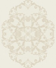 Grandeco Tapete Boutique BT2007 Creme-Beige Barockmuster Vliestapete/Vlies