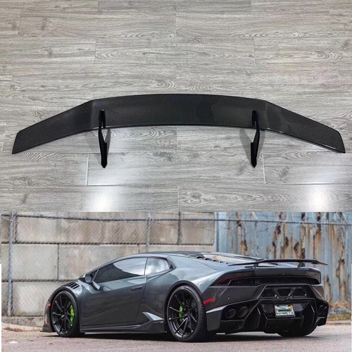 Carbon Fiber Car Rear Spoiler For Lamborghini Huracan LP580 LP610