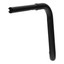 12-Inch Ape Hanger Handlebar – 1 1/4” Diameter, Fits Harley Softail Fatboy – Chrome/Black, TCMT