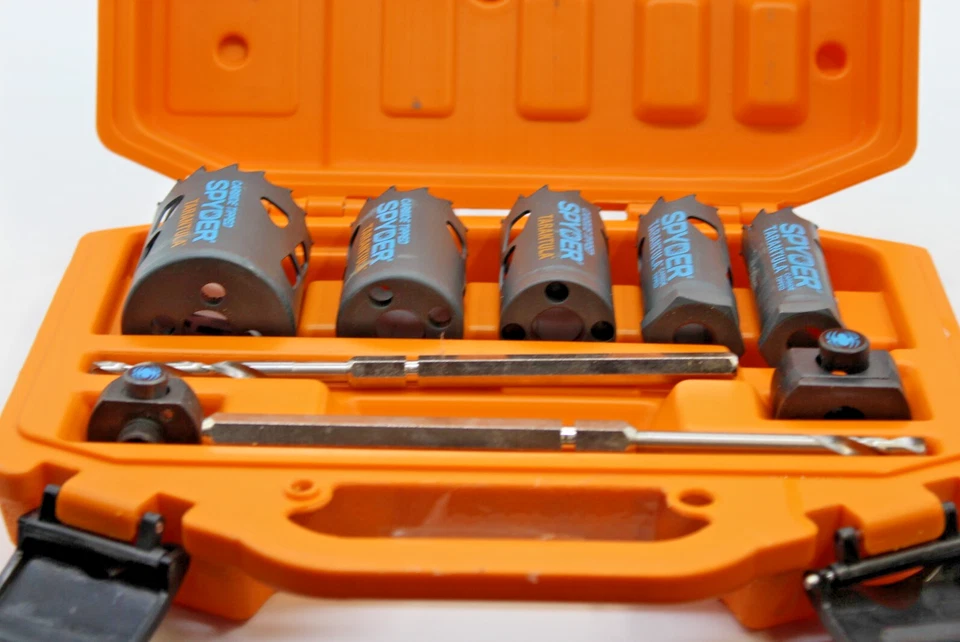 Spyder 600925 Tarantula Carbide Tipped, Metal Cutting Hole Saw Kit 9pc — 第 3/4 张图片