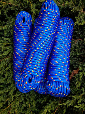Nr.9 Polypropylenseil,Ankerseil 8 mm, 30m,Tauwerk,Segeltauwerk,Bootstau, Blau,