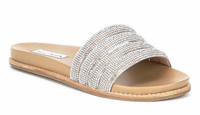 Slide Rhinestone Sandal Size 9.5M 