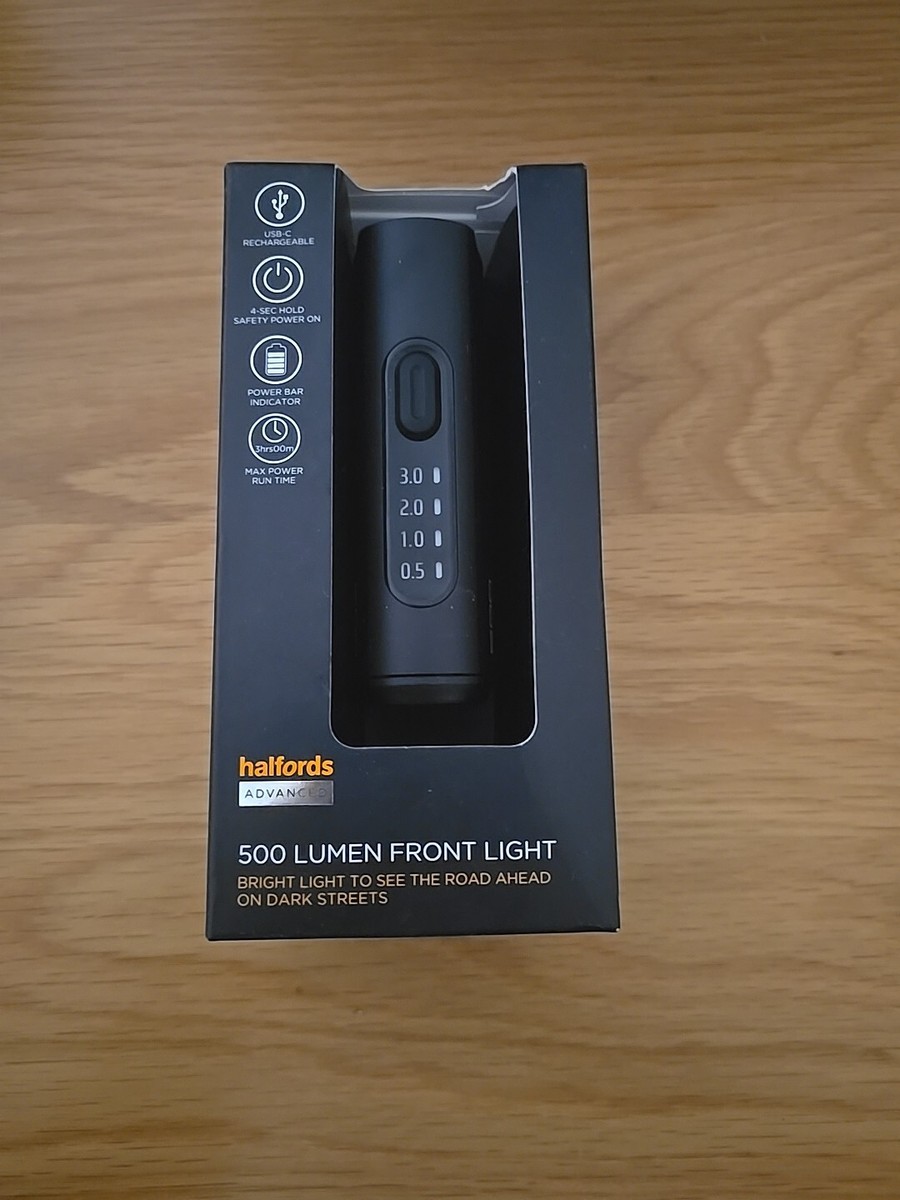 Halfords Advanced Halfords Front Light Halfords Advanced 500 Lumen