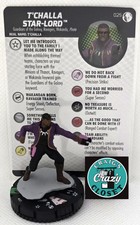 HeroClix T'Challa Star Lord Studios Disney Plus 025 Uncommon