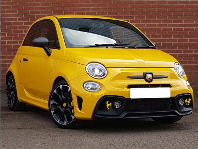 Abarth Scorpion Diffuser Badge Full Set Front And Rear (3 Badges)Various Colours