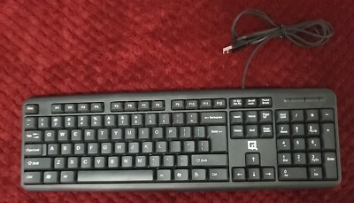 QR-60 Black USB Open Box keyboard