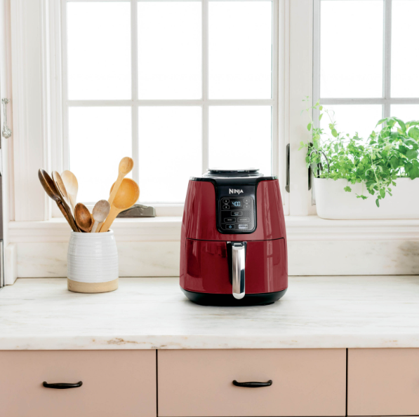Ninja 4Quart Air Fryer, Cinnamon, AF100WMRD Red 1550 W 4 Qt eBay