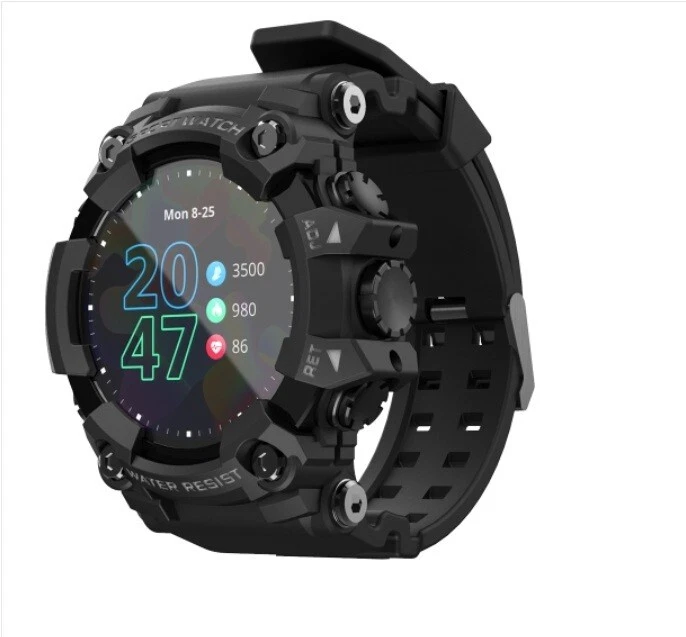 LOKMAT ATTACK Smart Watch Blood Pressure Heart Rate Monitor Fitness Tracker