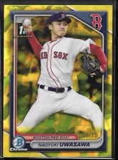 2024 Bowman Chrome Sapphire Edition - Prospects Naoyuki Uwasawa #BCP-171 Yellow